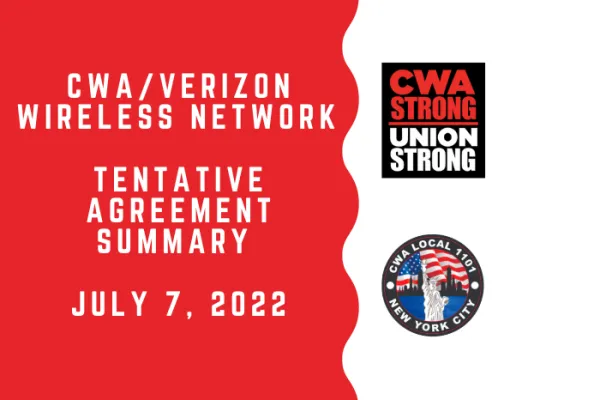 CWA VZW TA Summary