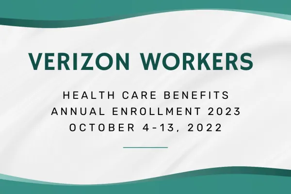 Verizon workers annual enrollment