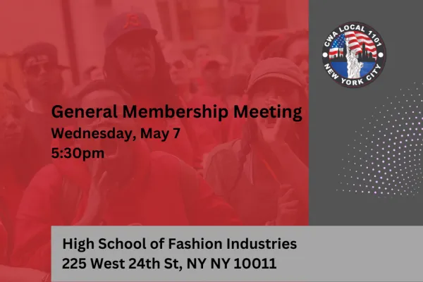 Membership mtg May 7