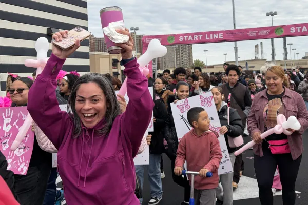 Breast cancer walk 2025