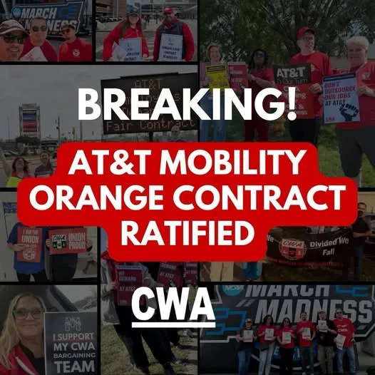 ATT mobility contract ratified