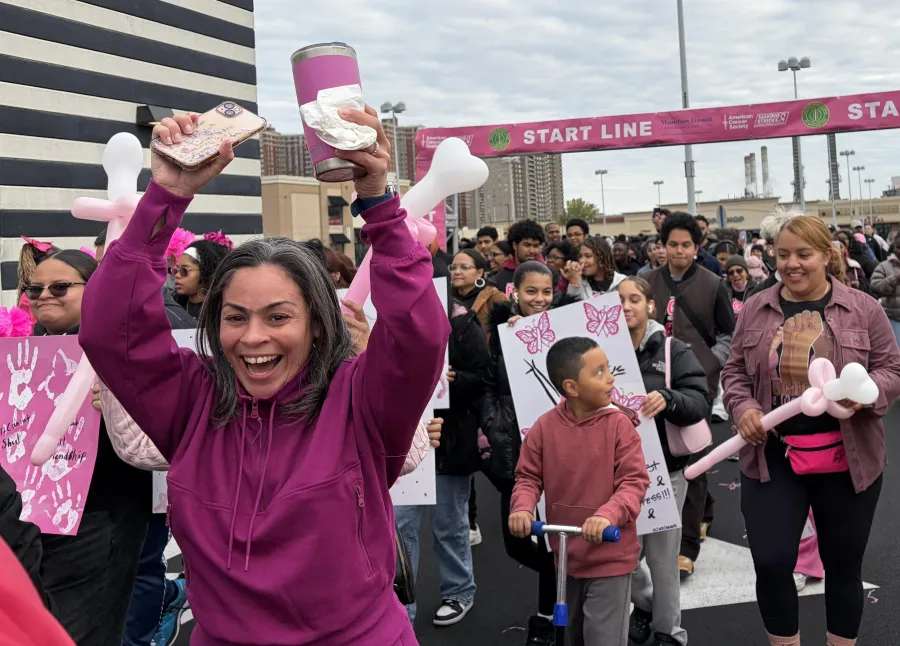Breast cancer walk 2025