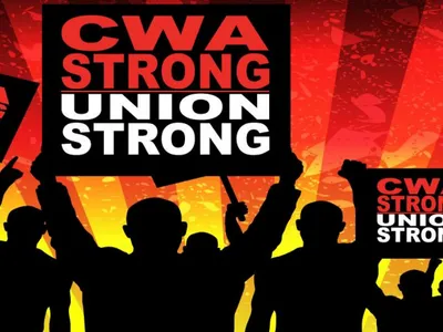 CWA Strong Union Strong
