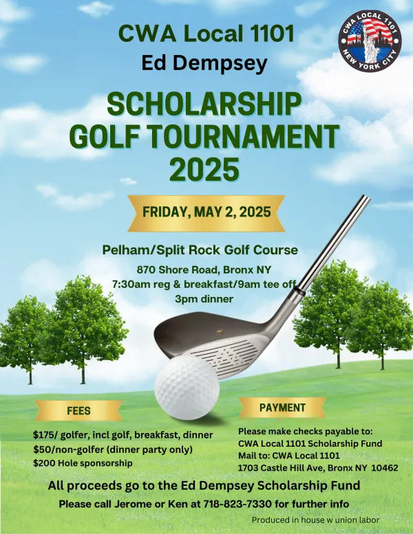 1101 Scholarship Golf Tournament 2025