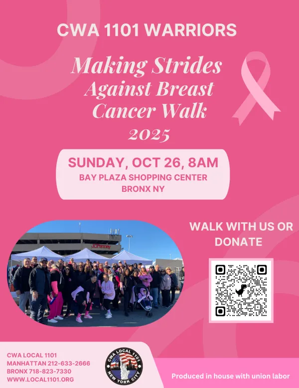 Making Strides 2025 flyer